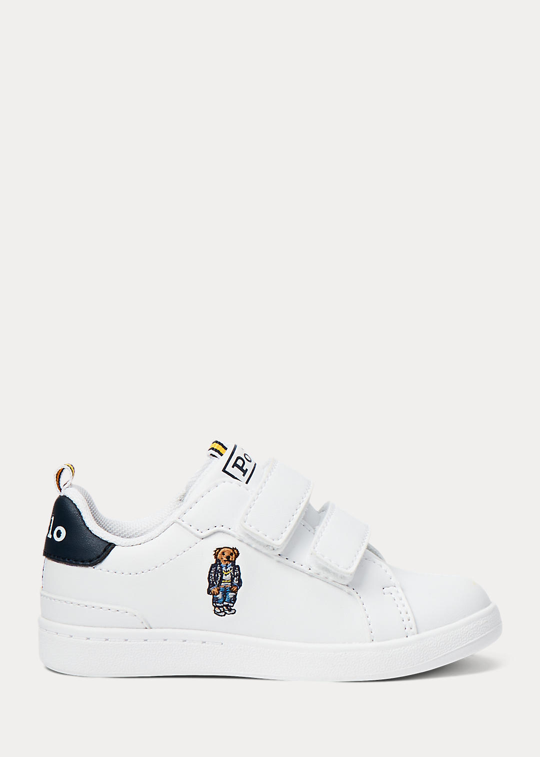 Polo Bear Faux-Leather Court EZ Sneaker