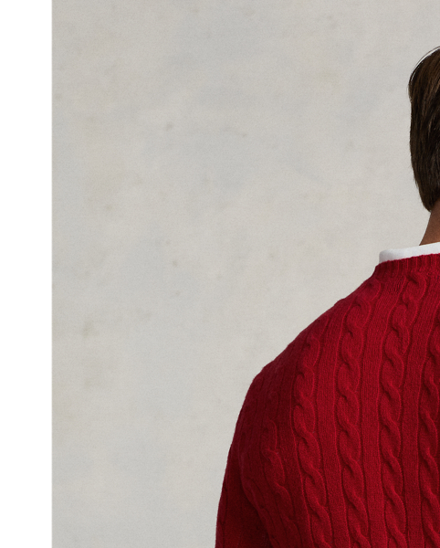 This Big & Tall version of our iconic cable-knit jumper is knit with Italian wool yarn that’s spun with a hint of cashmere.