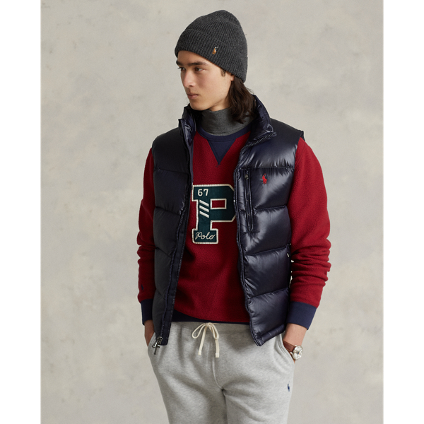 gilet en duvet hydrofuge ralph lauren