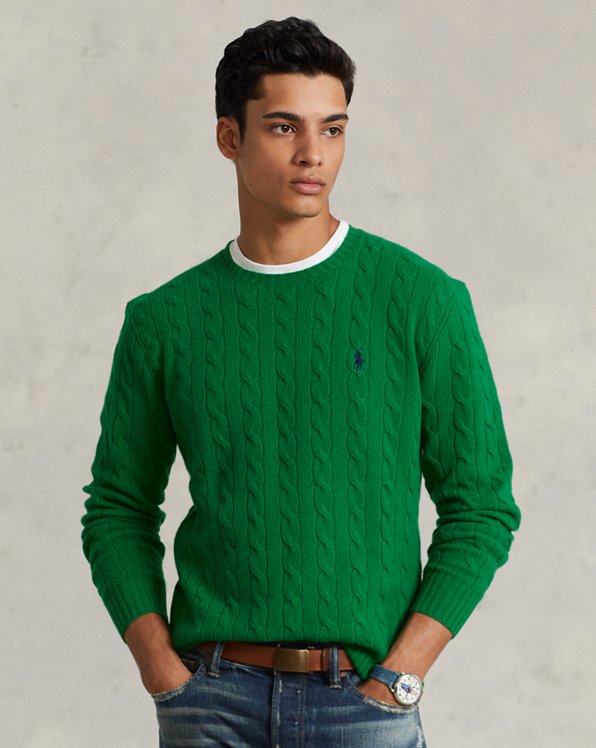 Sweater 781862820002 Polo Ralph Lauren pour homme en coloris Gris Homme Vêtements Pulls et maille Pulls ras-du-cou 