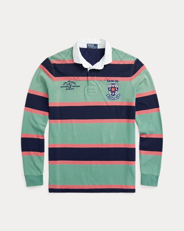 Chemise de rugby en jersey rayé