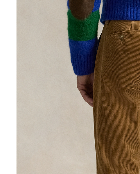Made with soft cotton and a hint of stretch, these trousers are a modern take on classic corduroy.
