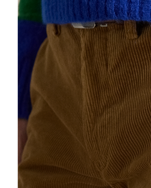 Made with soft cotton and a hint of stretch, these trousers are a modern take on classic corduroy.