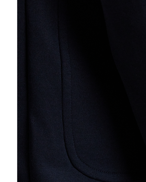 Our Polo Soft suit jacket puts a modern spin on classic preppy style with a natural shoulder, a slightly structured chest and partial lining. This version combines the look of traditional tailoring with the comfort of a cardigan thanks to its smooth double-knit fabric.