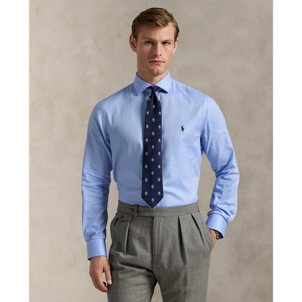 This stretchy shirt is made with cotton PUREPRESS™ technology, a durable press finish that provides wrinkle-resistance while reducing material strength loss and protecting against abrasion.