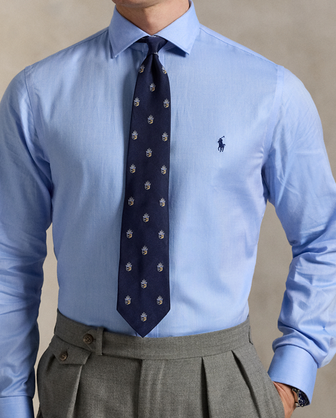 This stretchy shirt is made with cotton PUREPRESS™ technology, a durable press finish that provides wrinkle-resistance while reducing material strength loss and protecting against abrasion.