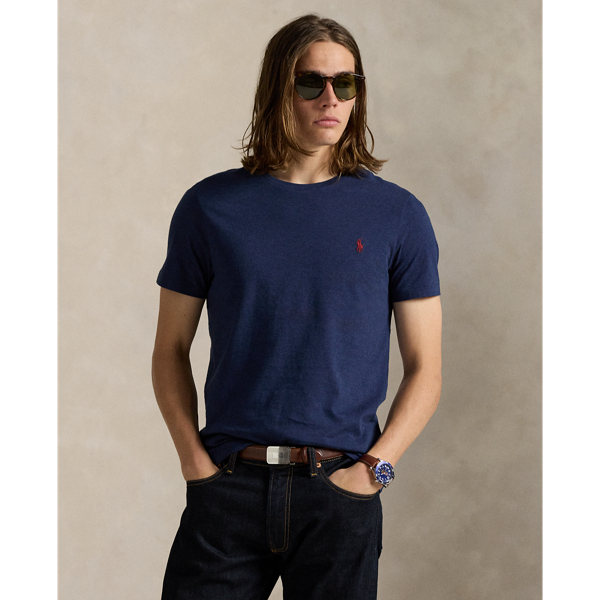 Custom Slim Fit Jersey Crewneck TShirt for Men Ralph Lauren® PA
