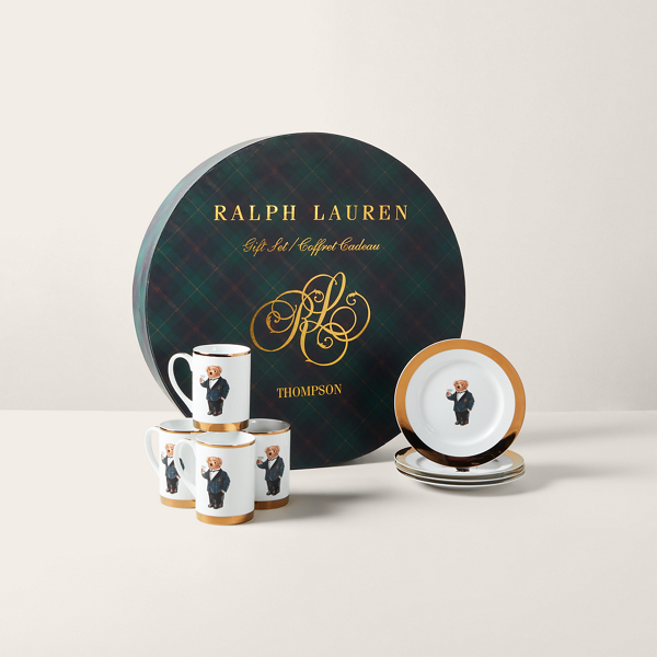 Assiette et mug Thompson Polo Bear