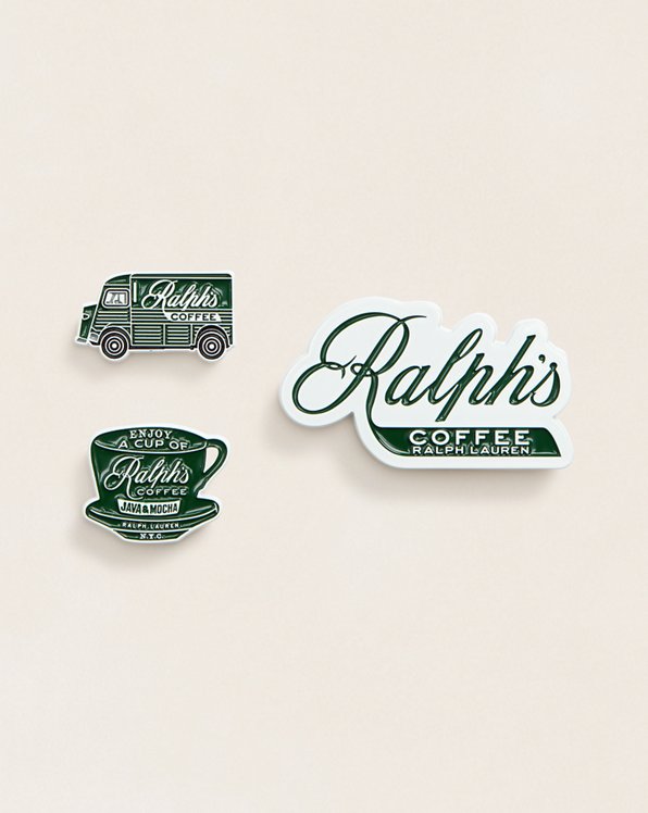 Ralph's Coffee Logo Pin Set