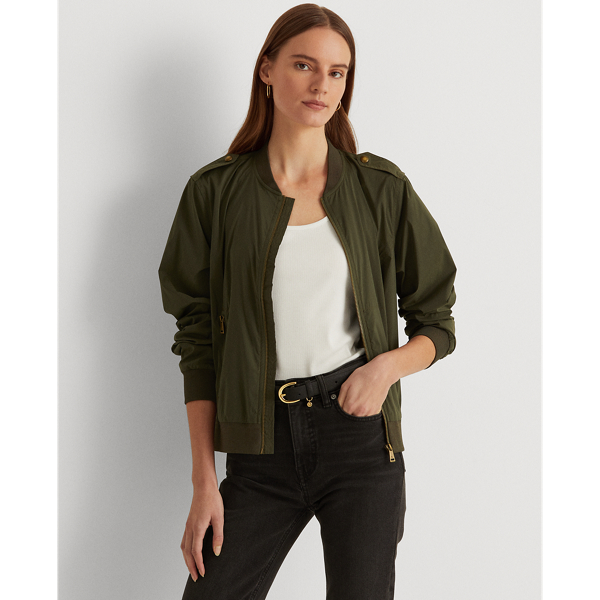 Lauren Petite Bomber Jacket 1