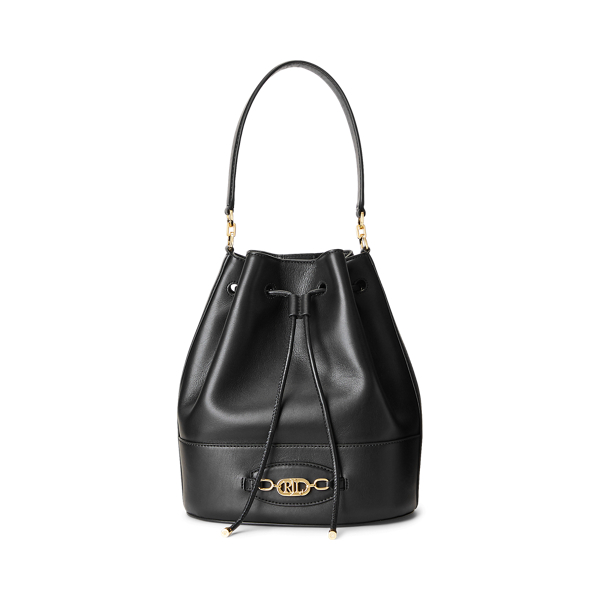 Leather Large Andie Drawstring Bag for Women | Ralph Lauren® UK