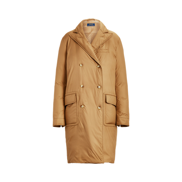 The Water-Repellent Down Polo Coat