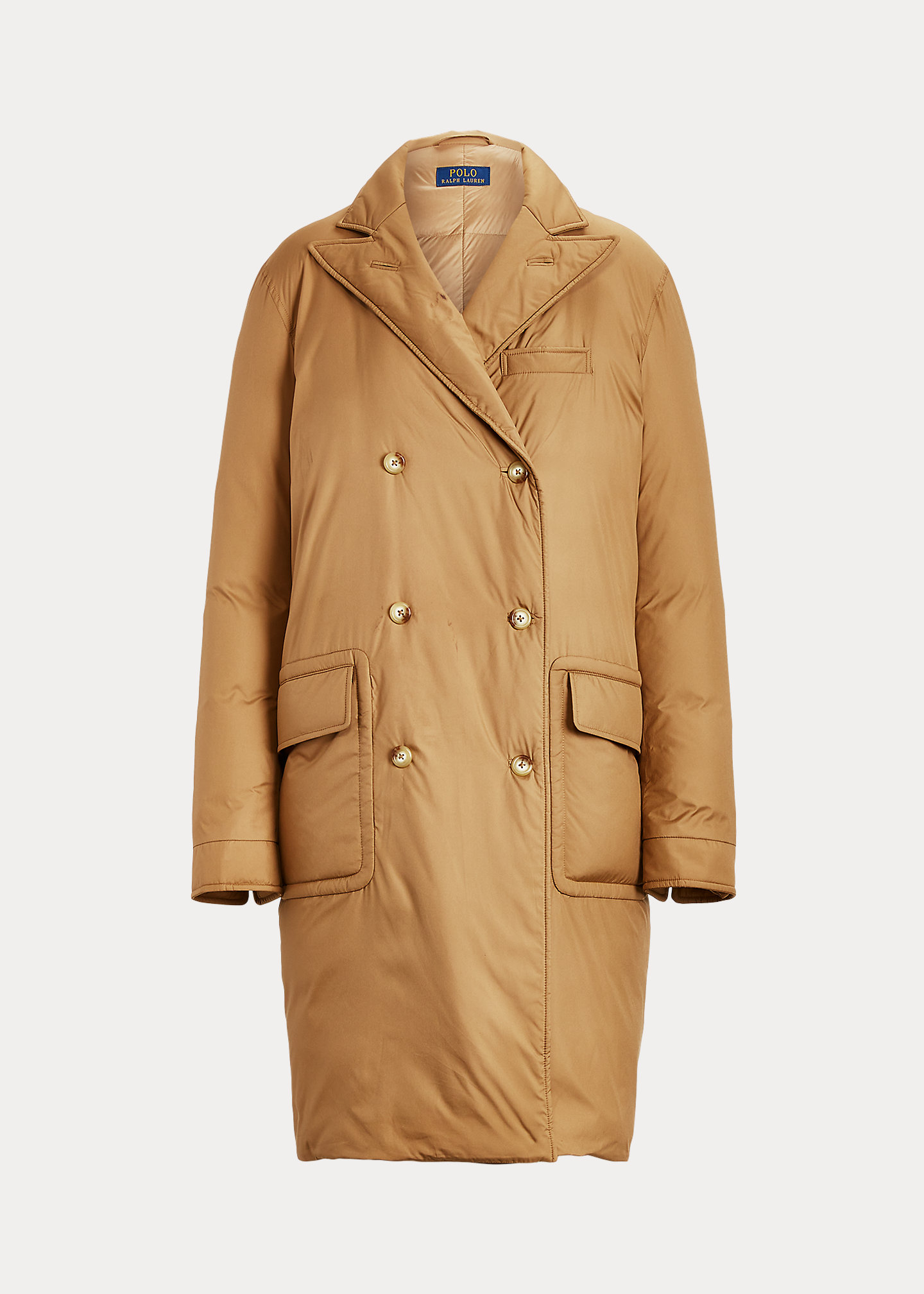 The Water-Repellent Down Polo Coat