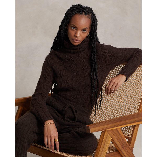 Women's Brown Sweaters, Cardigans, & Turtlenecks | Ralph Lauren