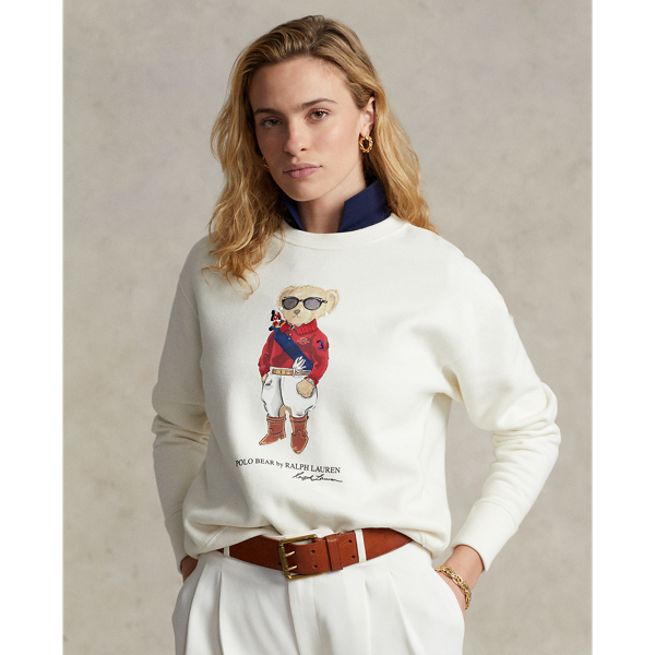 Jockey Polo Bear Sweatshirt for Women | Ralph Lauren® BE