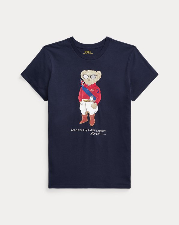 Jersey T-shirt met Jockey Polo Bear