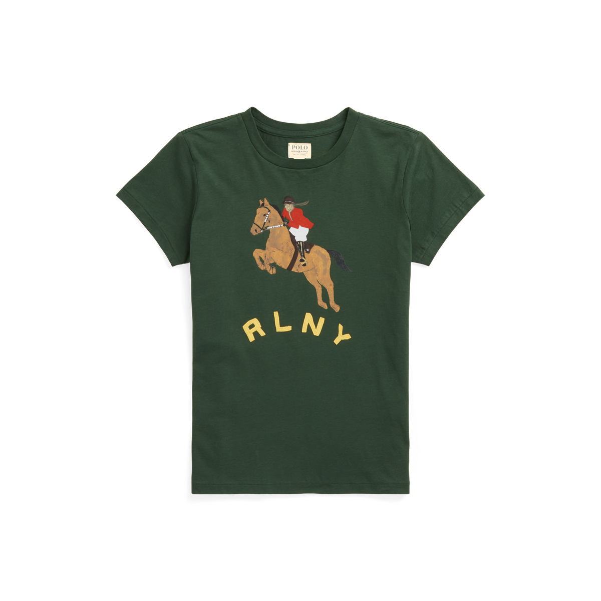 Equestrian Appliqué Logo Jersey Tee