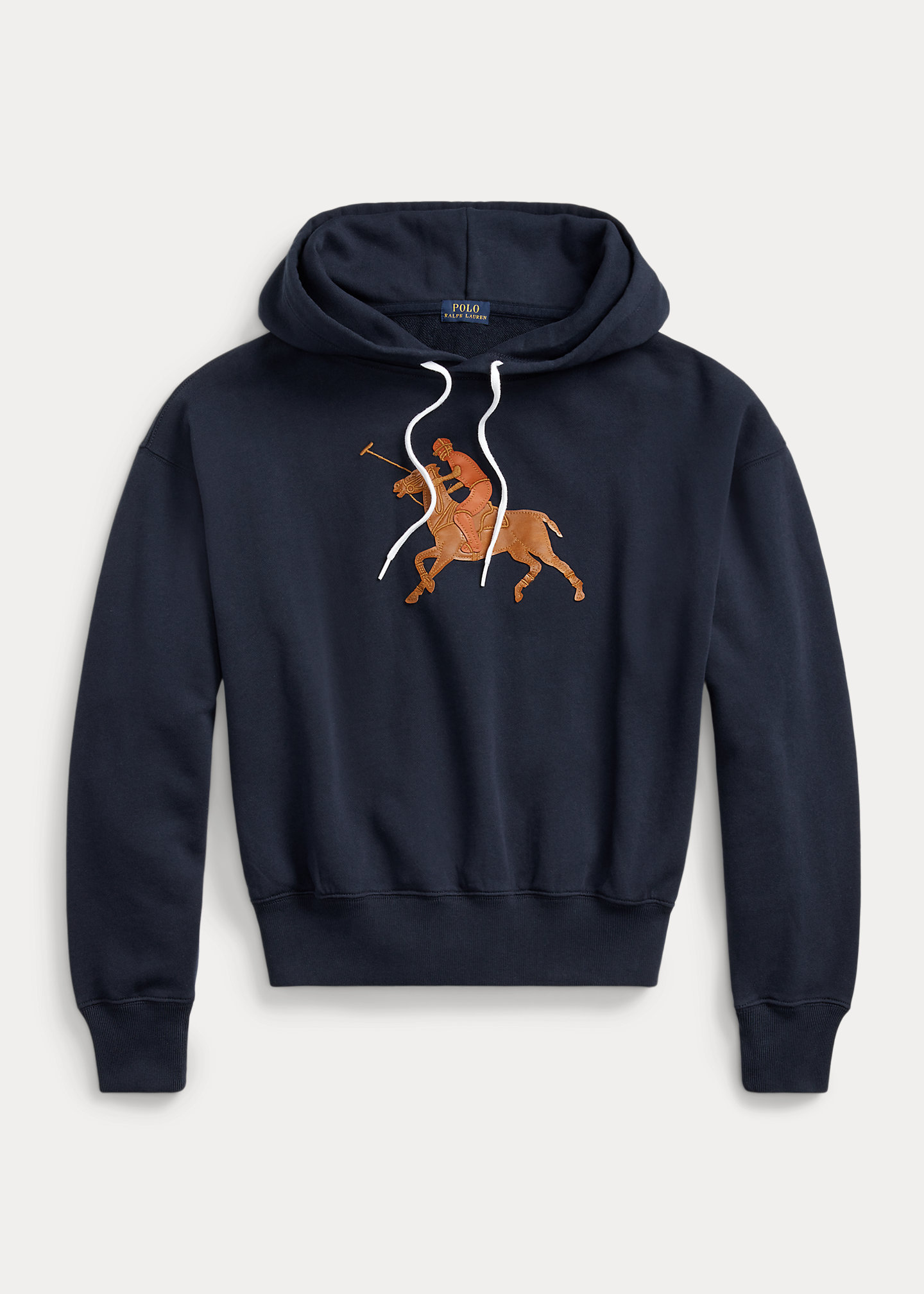 Pony-Applique French Terry Hoodie