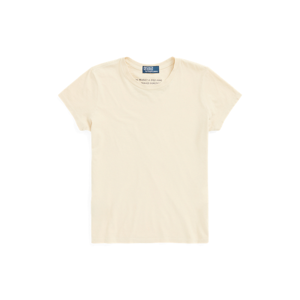 T-shirt col rond en coton bio