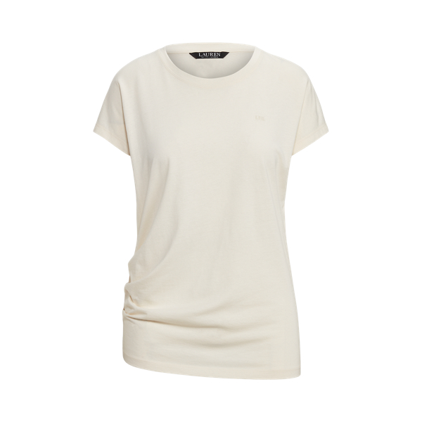 Asymmetrical Jersey T-Shirt for Women | Ralph Lauren® UK