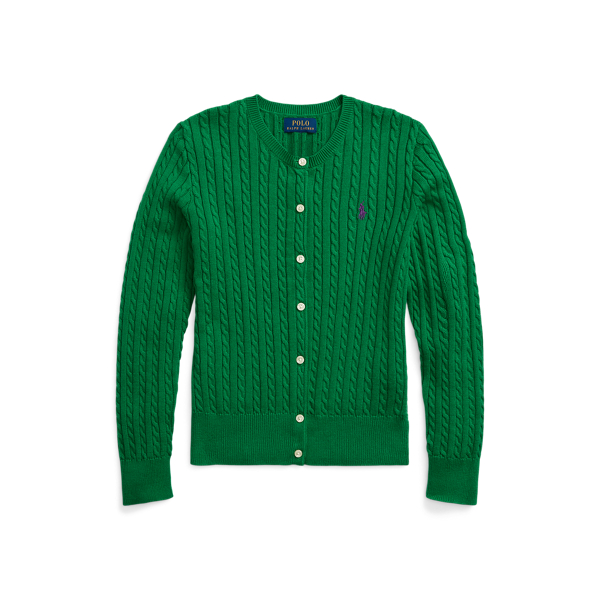 Cardigan à mini-torsades en coton pour Children | Ralph Lauren® FR