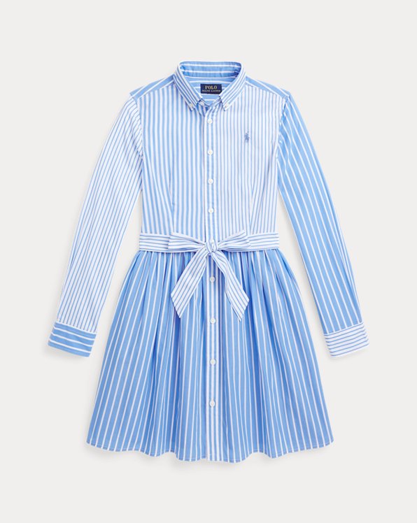 Fashion Dresses Polo Dresses Ralph Lauren Polo Dress white-red striped pattern casual look 