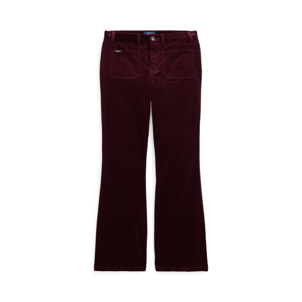 Pantaloni Jenn scampanati in velluto a coste Ralph Lauren Bambina Abbigliamento Pantaloni e jeans Pantaloni Pantaloni in velluto 