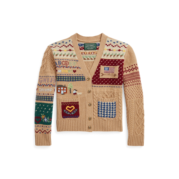 売り切り御免！】 【新品】RRL 【新品】RRL Intarsia-Knit Intarsia