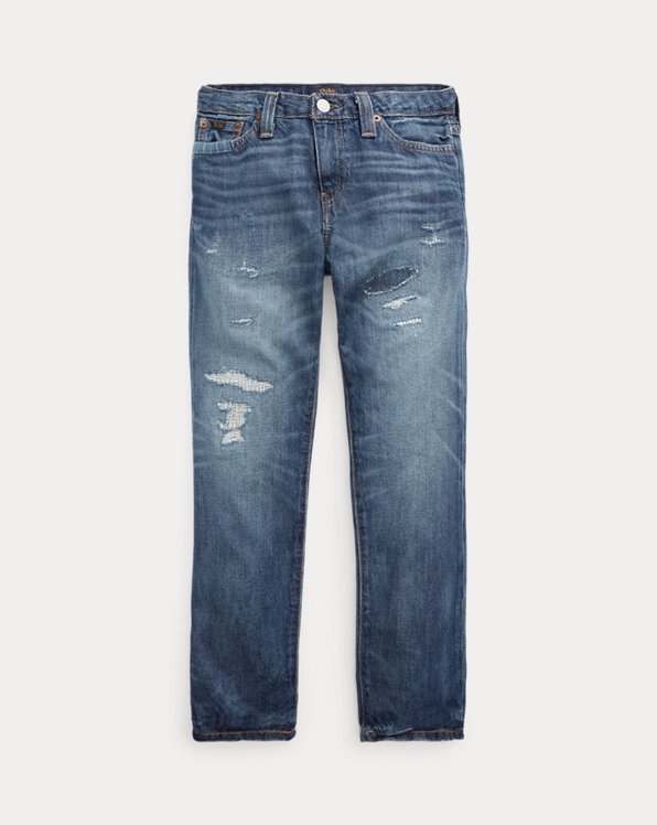 Hampton rechte distressed jeans