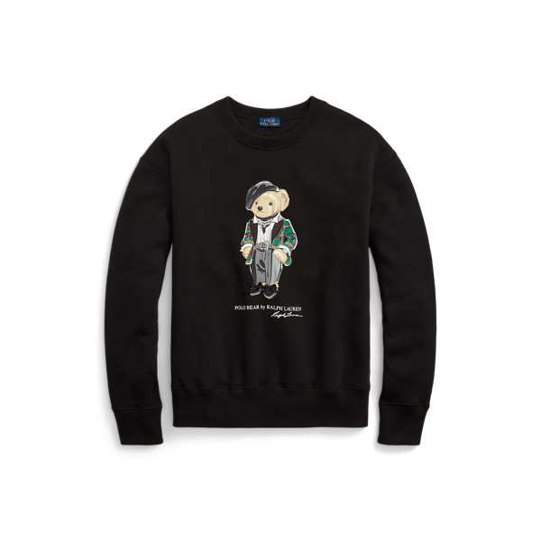 Sweat Plaid Tuxedo Polo Bear pour Women | Ralph Lauren® FR