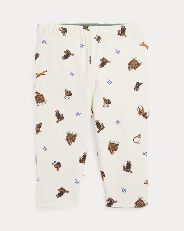 Reversible Polo Bear Cotton Trouser