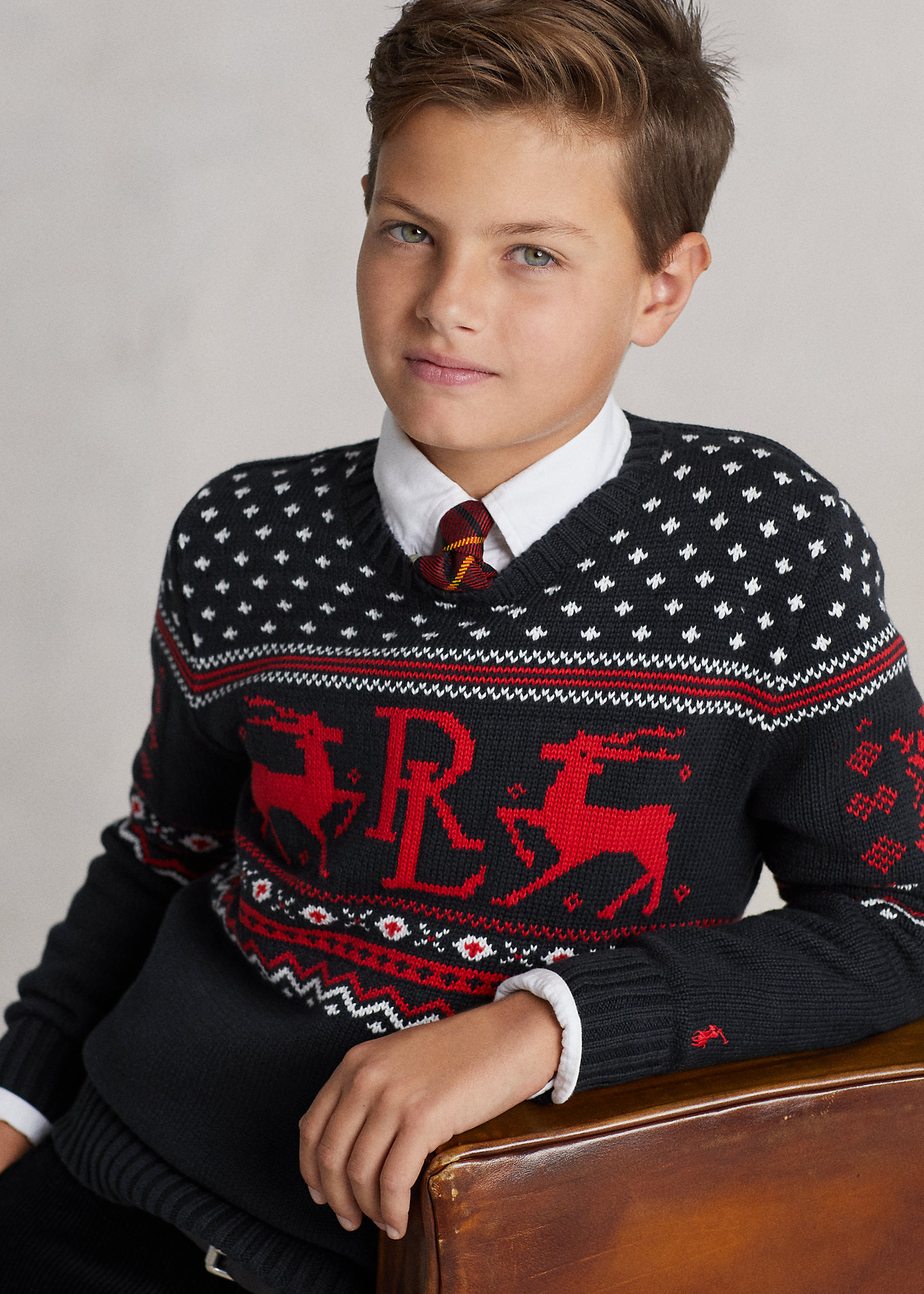 Reindeer Cotton Sweater
