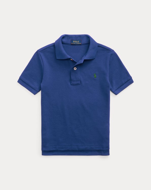 Ralph Lauren Garçon Vêtements Tops & T-shirts T-shirts Polos Polo en coton piqué rayé 