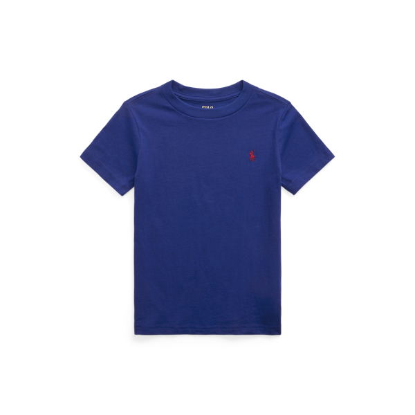 Cotton Jersey Crewneck Tee