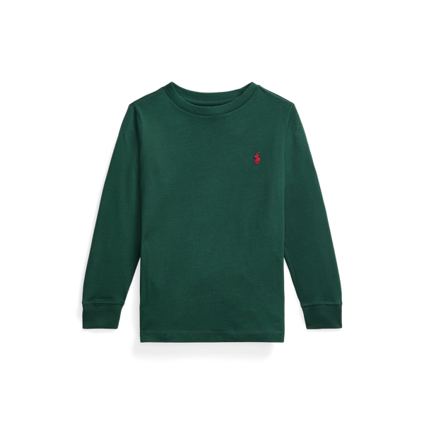 Cotton Jersey Long-Sleeve Tee