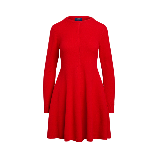 Lunar New Year Wool-Cashmere Dress