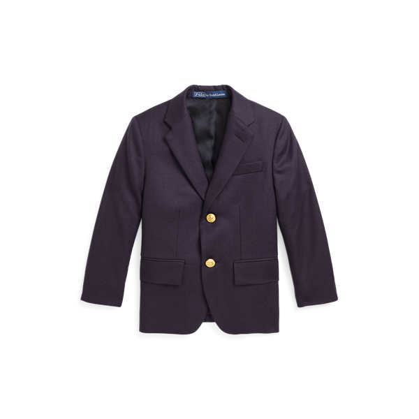 Le blazer emblématique laine chamoisée