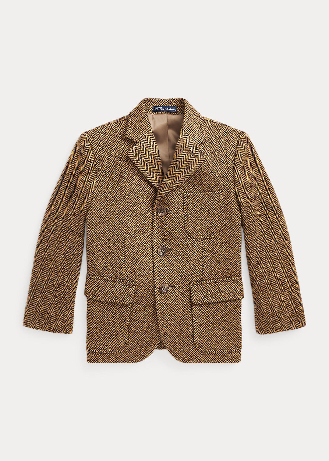 Wool-Blend Herringbone Sport Coat