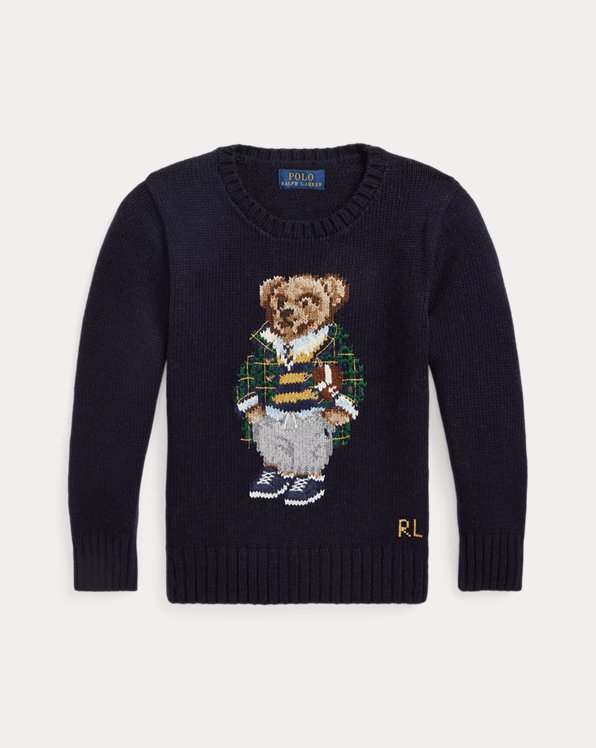 Polo Bear Cotton Sweater