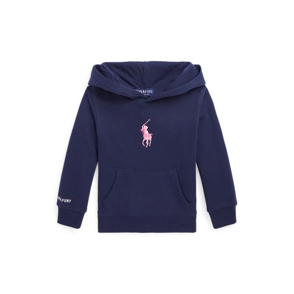 Sweat à capuche Pink Pony molleton