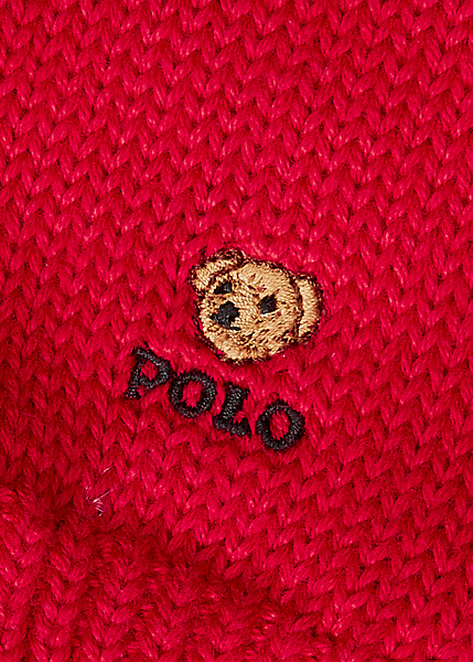 Gants Polo Bear en coton Ralph Lauren Garçon Accessoires Gants 