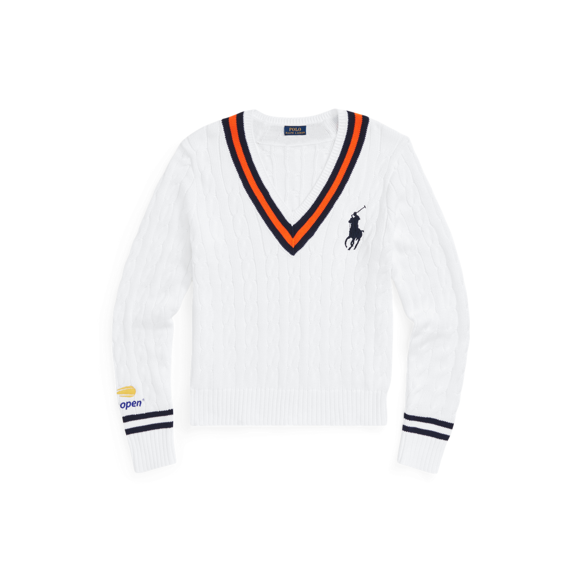 US Open Umpire Cable-Knit Sweater