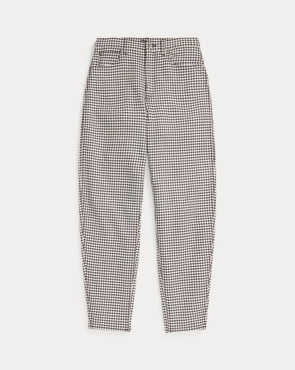 Houndstooth Twill Trouser
