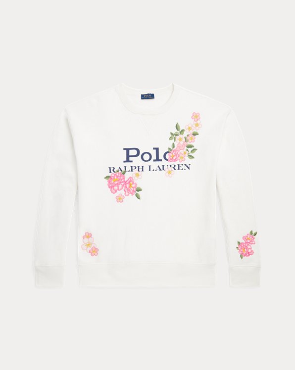 Sweatshirt polar floral Lunar New Year