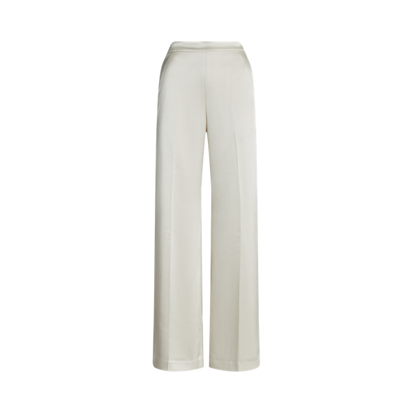 Satin Wide-Leg Trouser