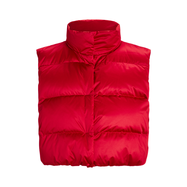 Ralph Lauren Donna Abbigliamento Cappotti e giubbotti Gilet Gilet trapuntato con stemma 