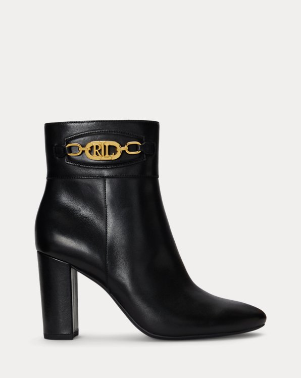 Macie Burnished Leather Bootie