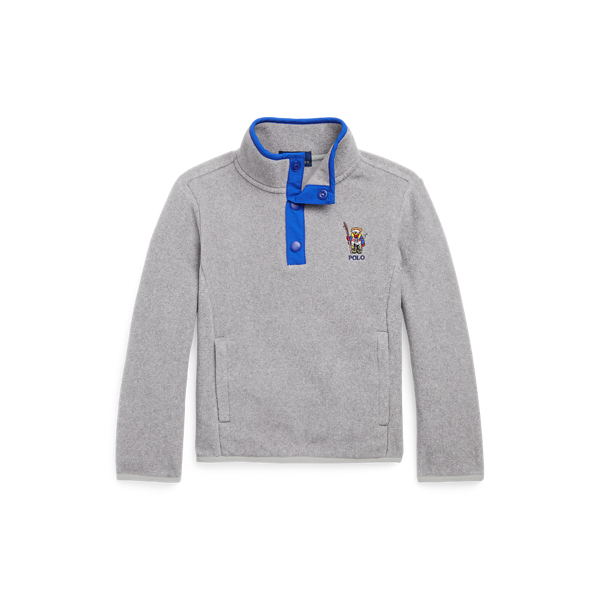 Camisa com fecho cardada Polo Bear