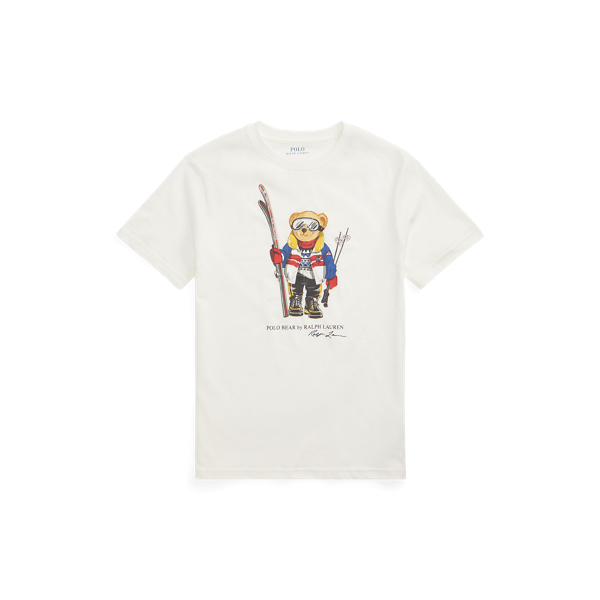 T-shirt de malha com Polo Bear