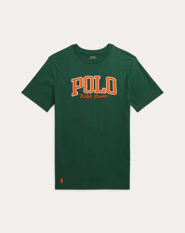 Ralph Lauren Bambino Abbigliamento Top e t-shirt T-shirt Polo Maglietta con logo in velluto a coste 